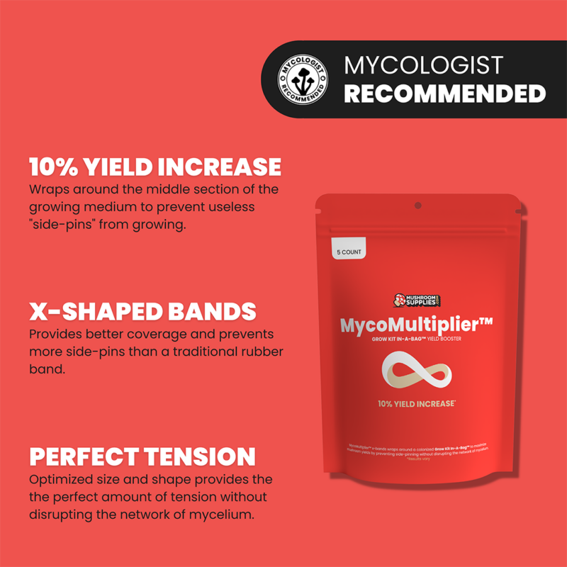 MushroomSupplies Mycomultiplier™ Yield Booster - 5 CT
