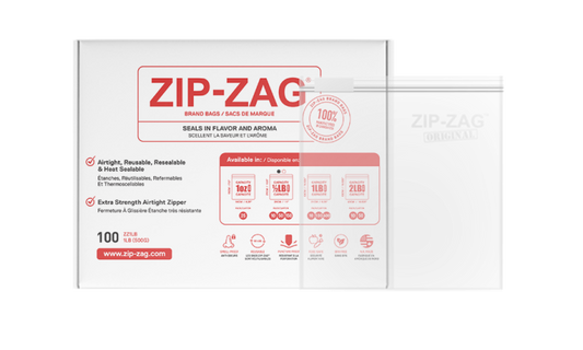 Zip-Zag® Brand Bags: Super Tough, Resealable, Smell Proof Storage Solutions